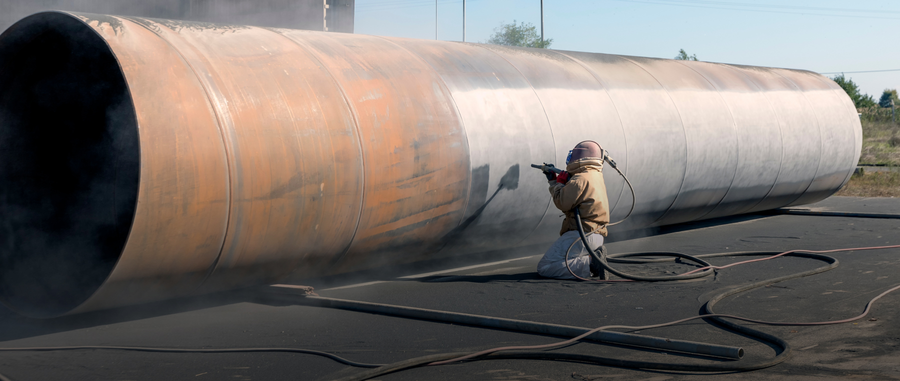 How to size an air compressor for sandblasting