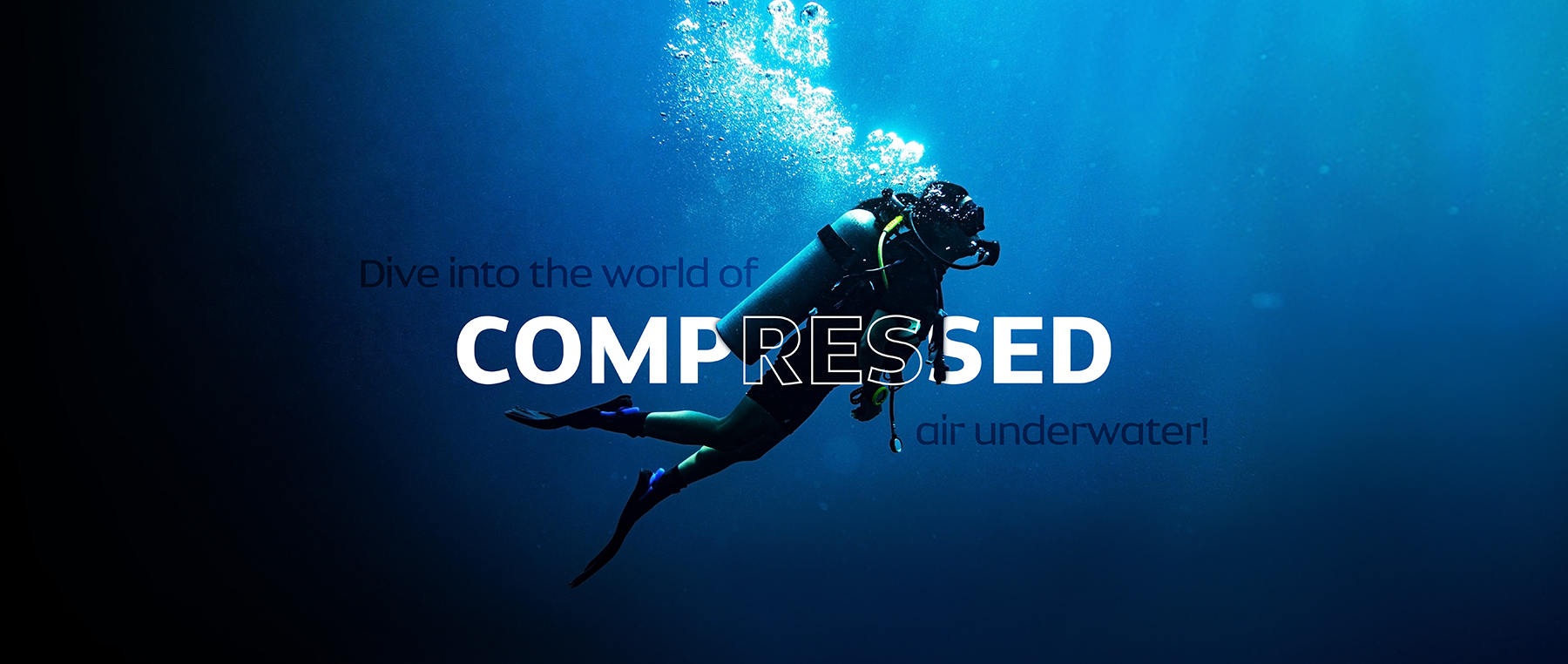 Dive into the world of compressed air underwater!