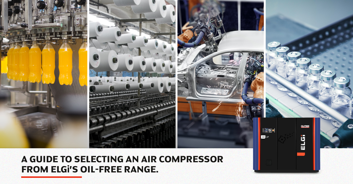 Frequently asked questions while selecting an oil-free air compressor.
