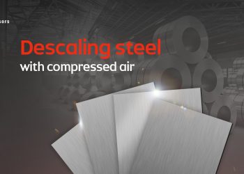 Descaling Steel with Compressed Air