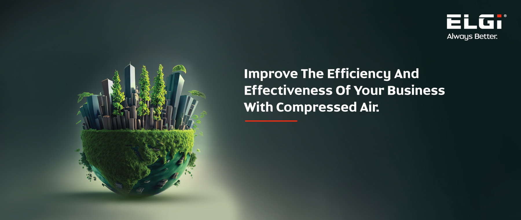 Improve the efficiency and effectiveness of your business with compressed air